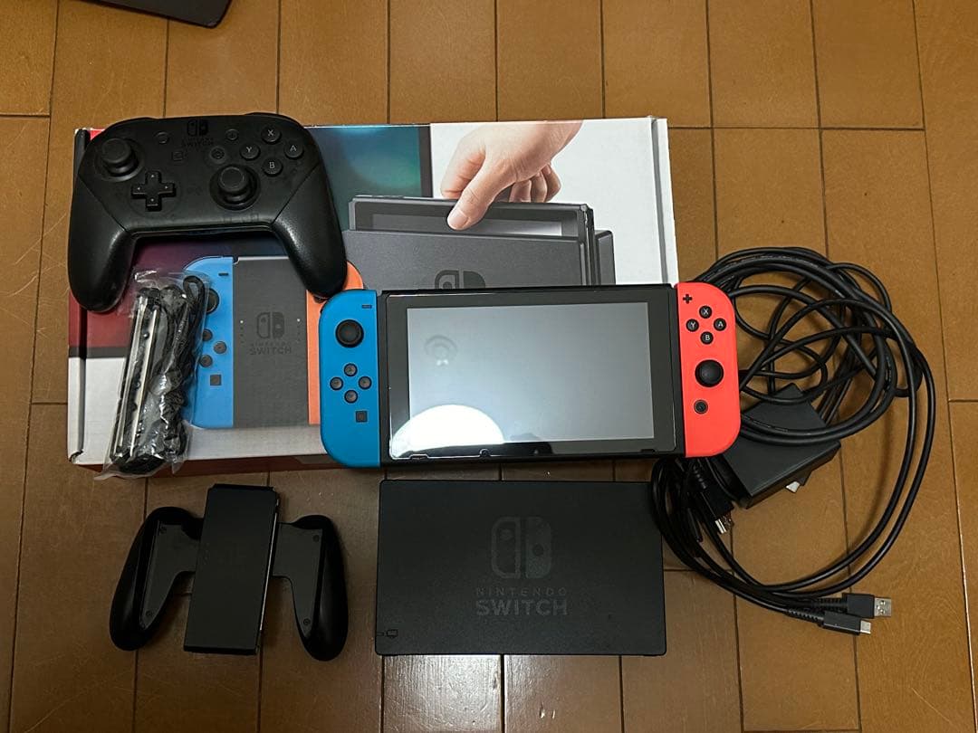 Nintendo Switch 本体 プロコン付き - メルカリ
