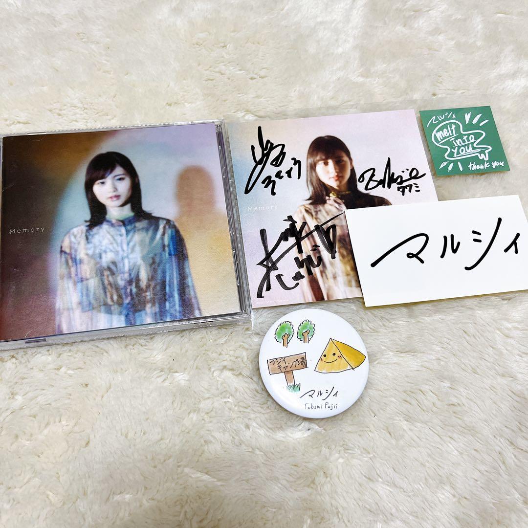 マルシィ Memory CD アルバム サイン入り特典付き - メルカリ
