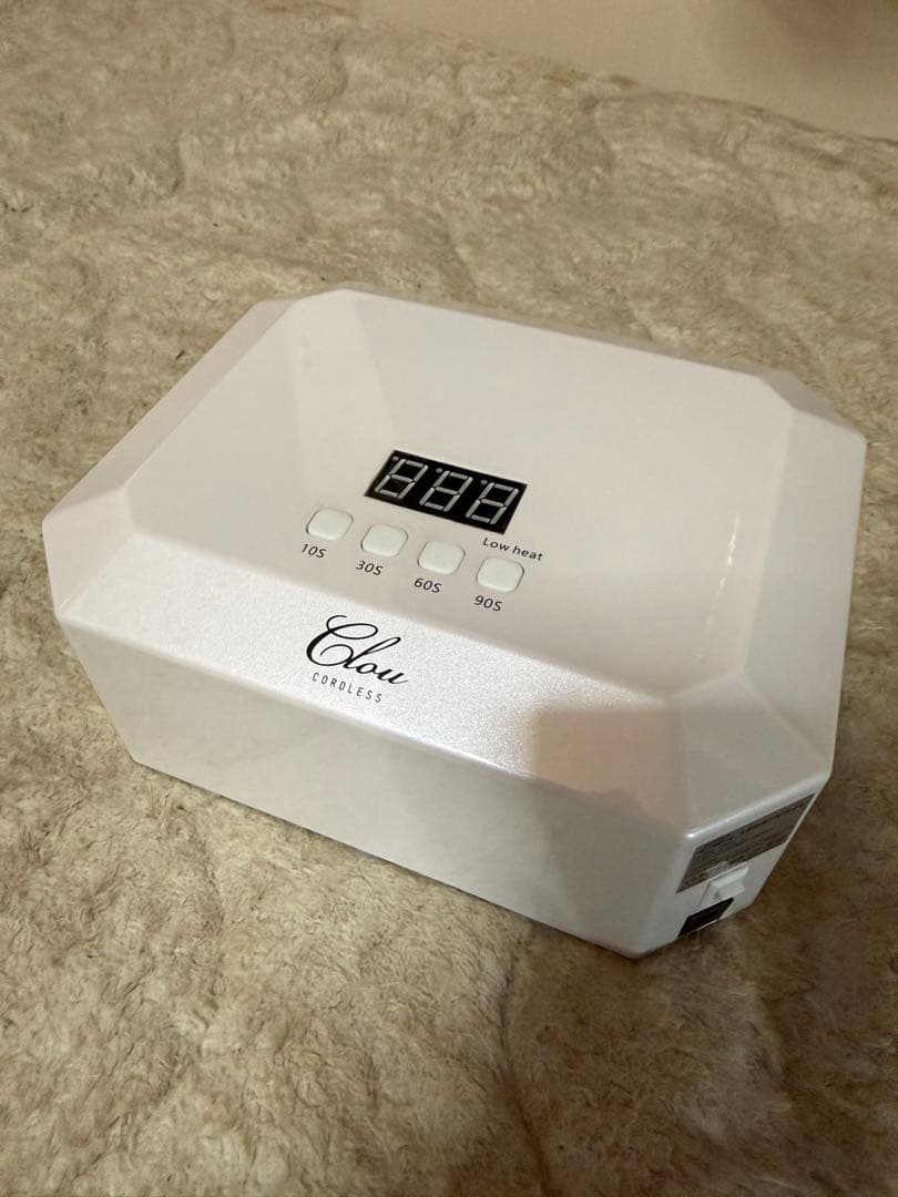 Clou コードレスネイルランプ UV/LED Amazon | コードレスUVネイルランプ 120W 充電式UVライト ジェルネイル