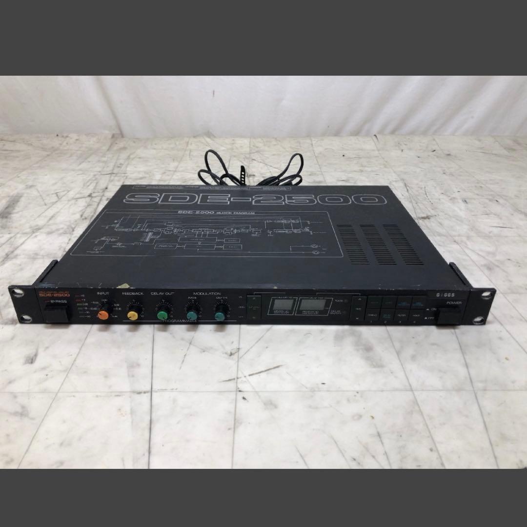【完動品】Roland SDE-2500 ローランド デジタルディレイ Roland SDE-2500 MIDI Digital Delay | Reverb