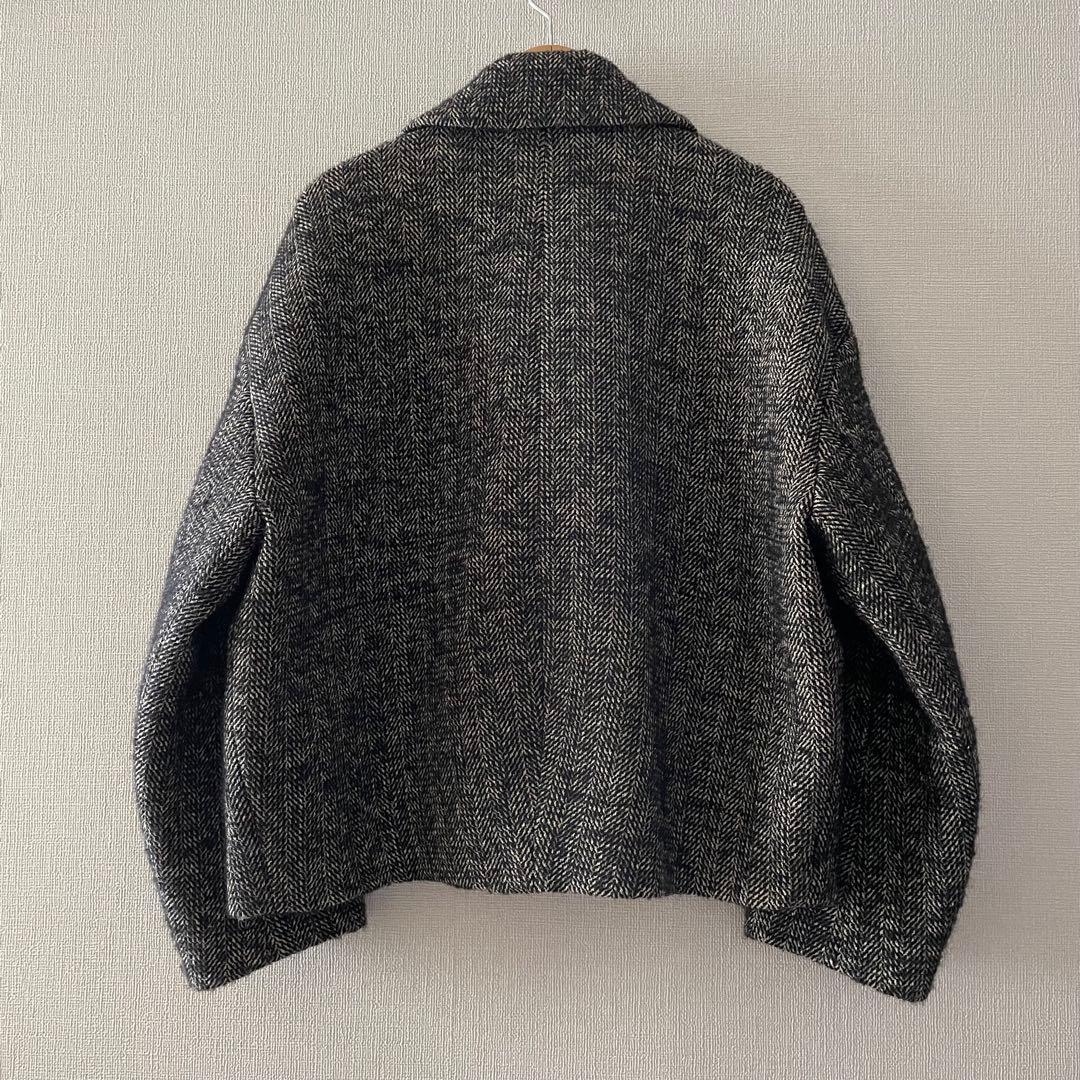 定価5.3万円！FRAMeWORKフレームワークTWEEDツイードショートコート