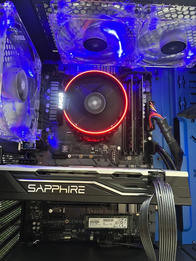 ゲーミングPC Ryzen 5 2600 RadeonRx570 8gb SSD