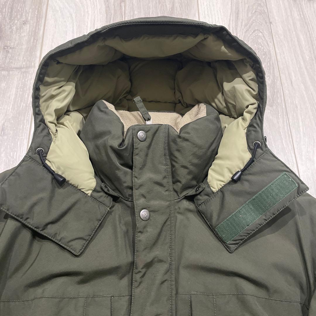 モンベル ローガンダウンジャケット グリーン Sサイズ ローガンダウン