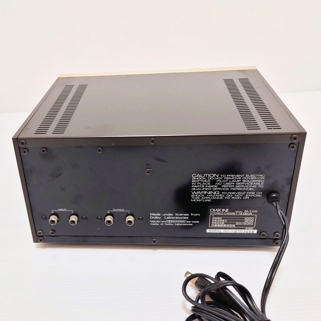 DIATONE ダイアトーン model:M-T05 カセットデッキ ジャンク
