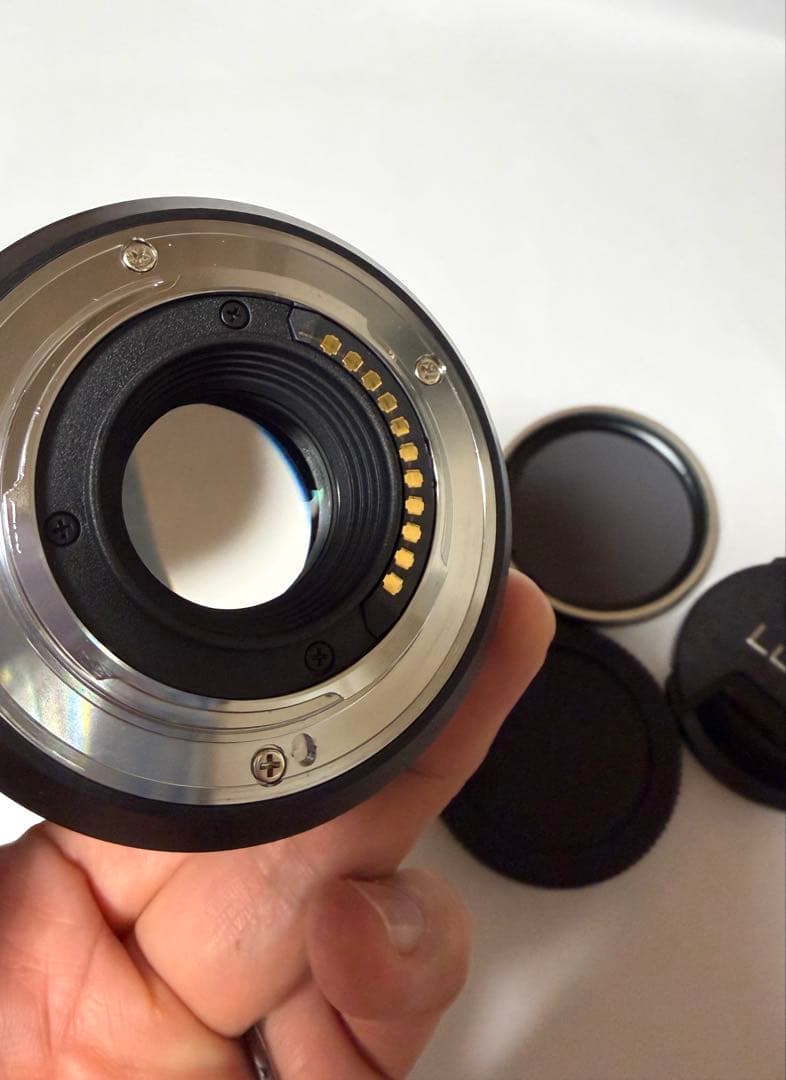 フード・フィルター付] Panasonic LEICA 25mm F1.4