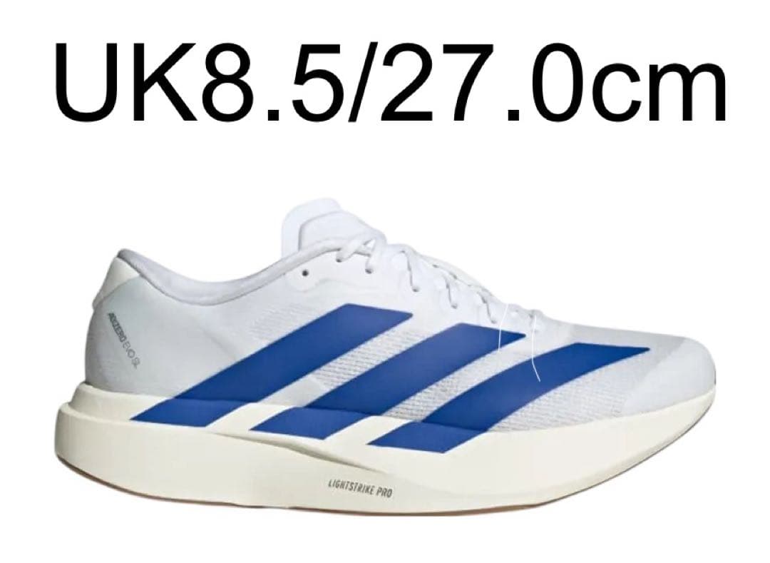 日本未発売】 adizero EVO SL White Royal 27.0 - メルカリ