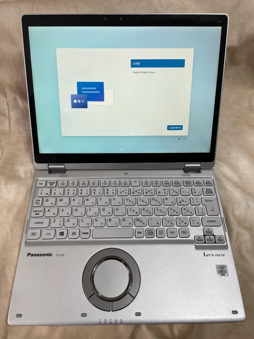 CF-QV9 タッチパネル SSD512GB MEM16GB WIN11 中古 中古パソコン】Panasonic CF-QV9 中古 レッツノート Office Win11
