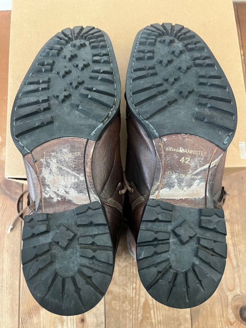 00s archive アルフレッドバニスター レイヤードブーツ ppfmエディ
