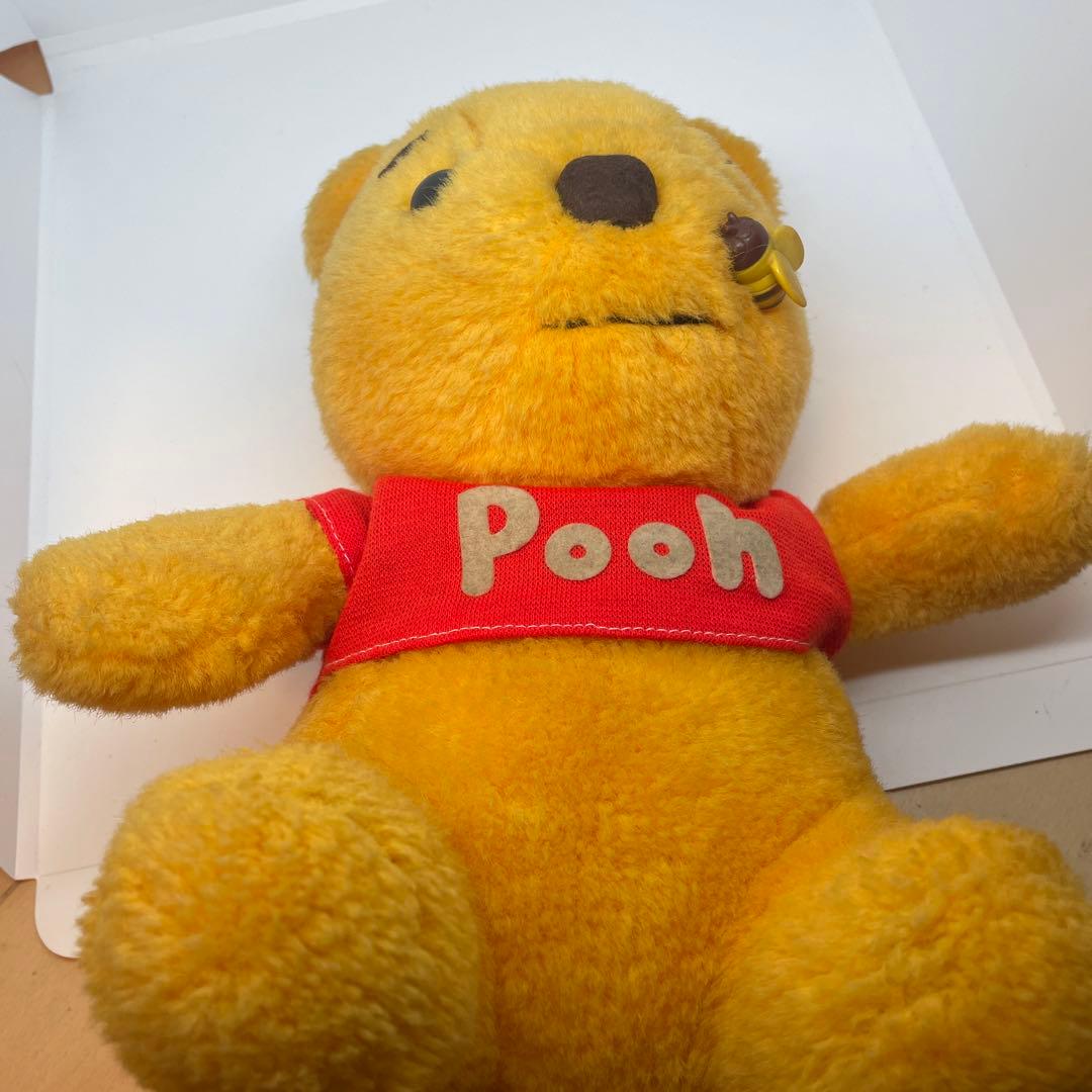 激レア レア 昭和レトロ 当時物 ディズニーランド プーさん ぬいぐるみ