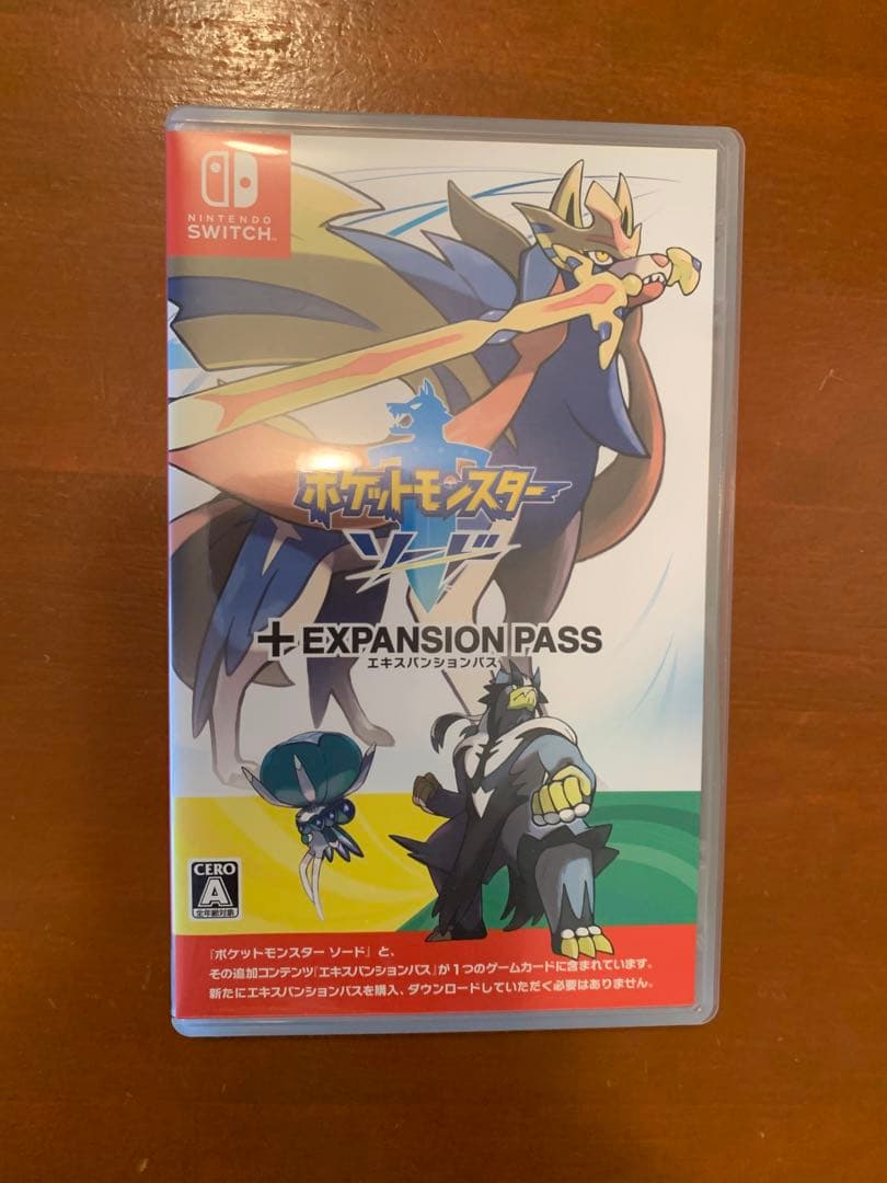 Switch ポケットモンスター ソード エキスパンションパス セット 美品