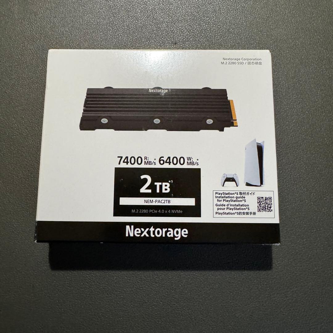 内蔵型SSD Nextorage NEM-PA 2TB SSD Amazon.com: Nextorage Japan 2TB NEM-PAC PlayStation 5 SSD, M.2
