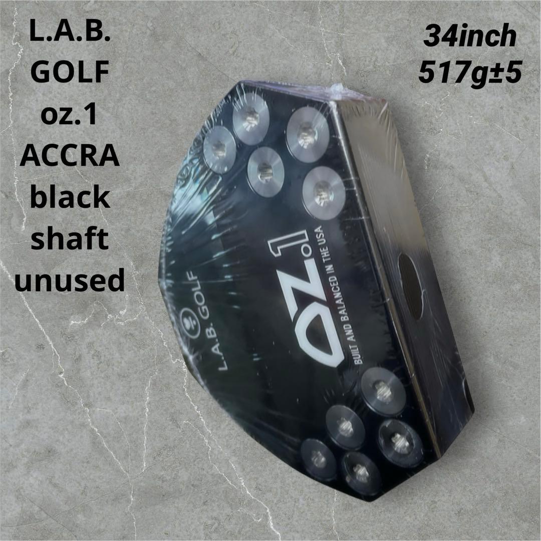 L.A.B.GOLF OZ.1 ACCRA black shaft 34 - メルカリ