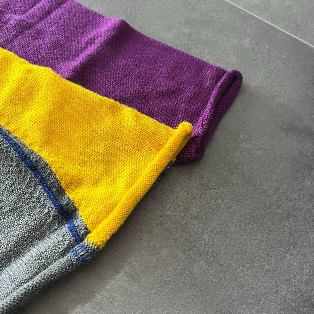 コムデギャルソンオムプリュス〈ドッキングニットセーター 2003AW