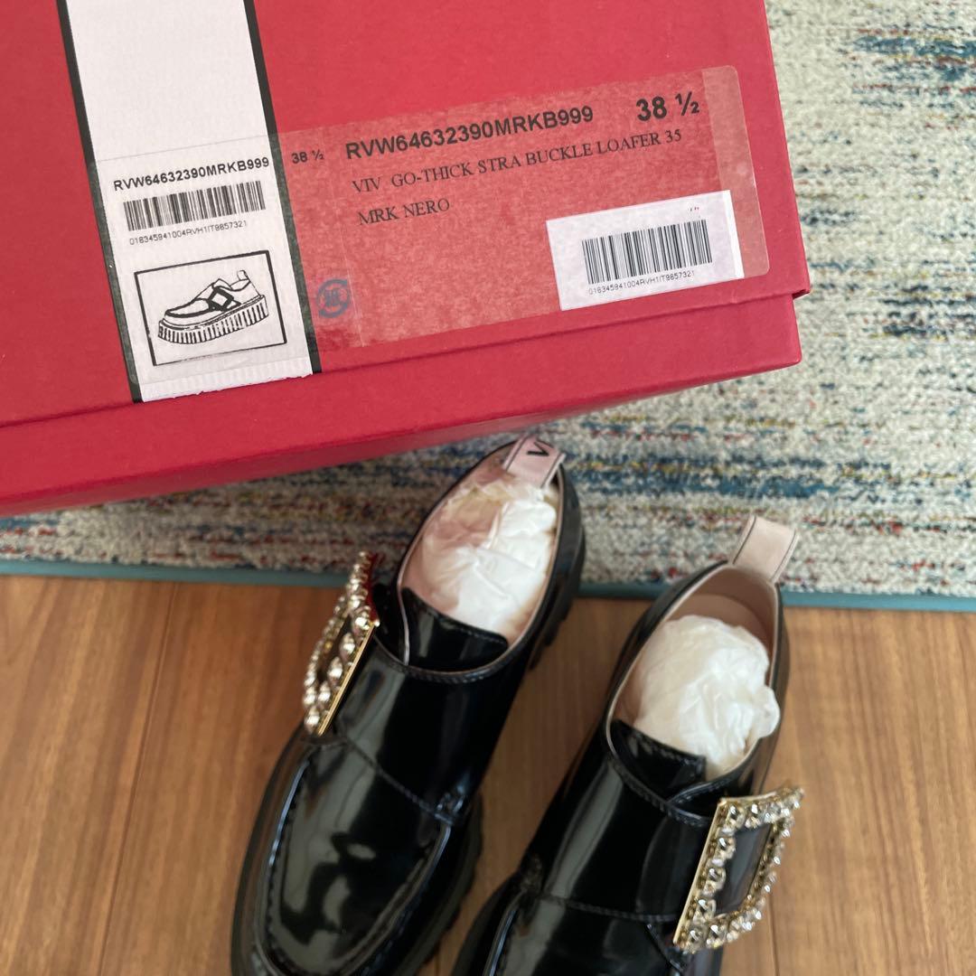 新品 ロジェヴィヴィエ ローファー フラットシューズ 38.5 タキマキ