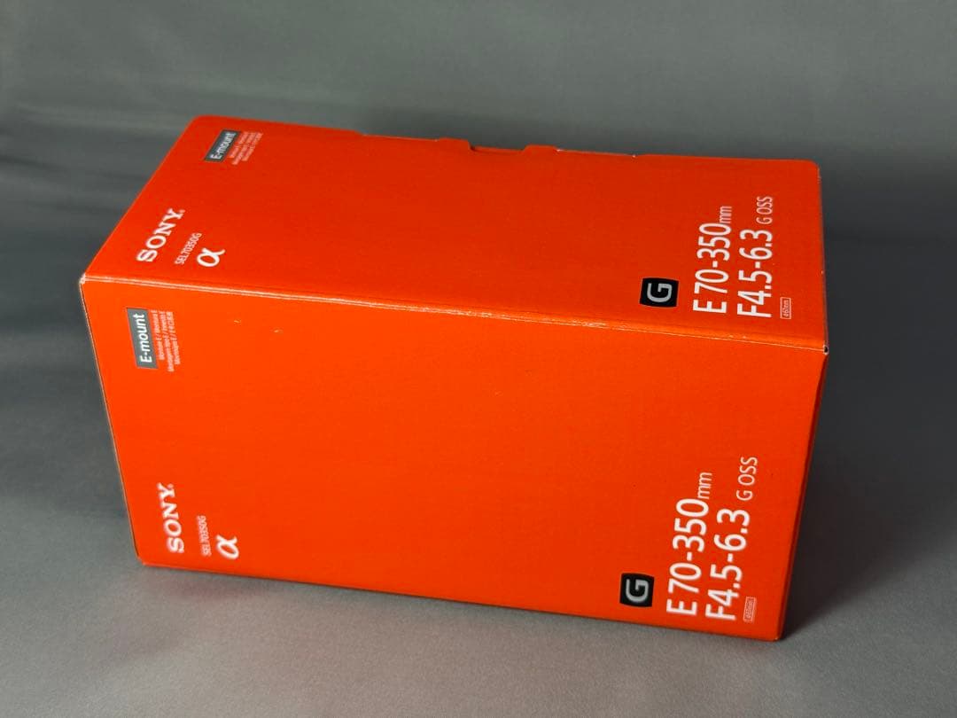 SONY 70-350mm F4.5-6.3 SEL70350G 3年保証期間内