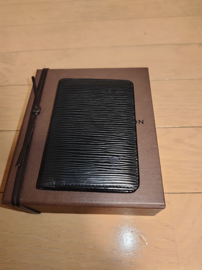 ルイヴィトン 名刺入れ エピ オーガナイザー ドゥ ポッシュ 黒 - メルカリ