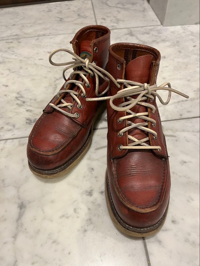 RED WING アイリッシュセッター 半円犬タグ US7E 25cm相当 RED WING アイリッシュセッター 半円犬タグ US7E 25cm相当 - メルカリ