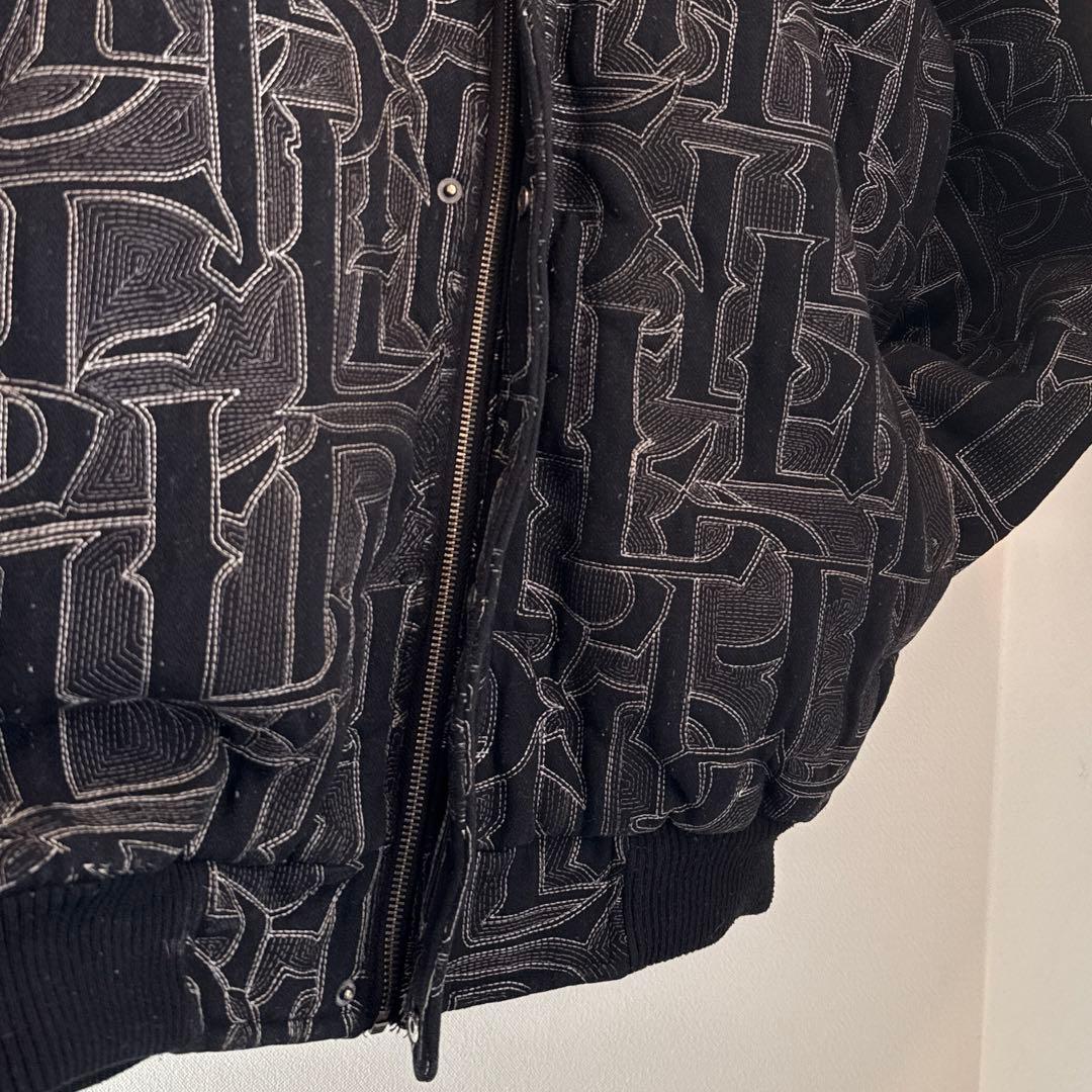 1990's pellepelle ウールスタジャン 総柄 ブラック 激レア - メルカリ