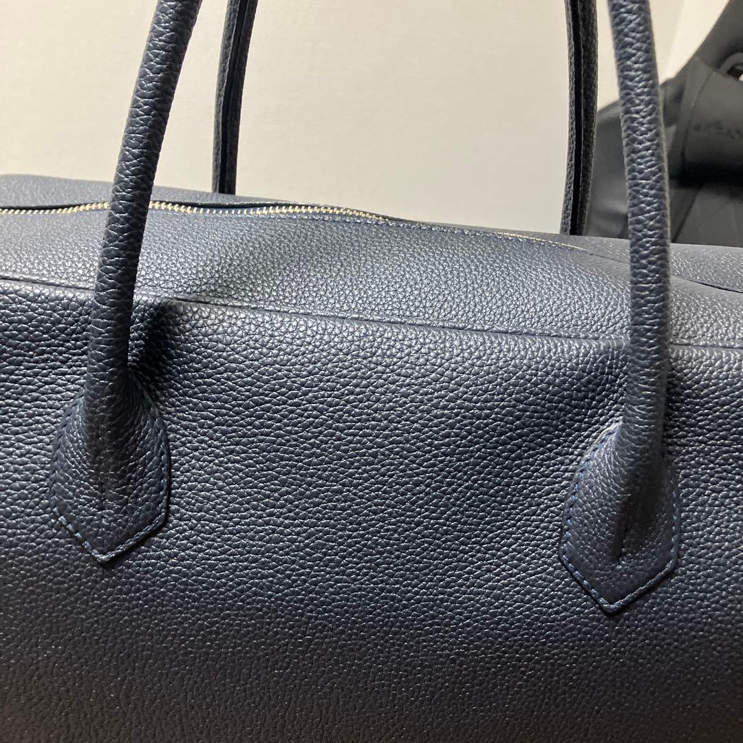 極美品】Cisei guji別注ブリーフケース ネイビー - メルカリ