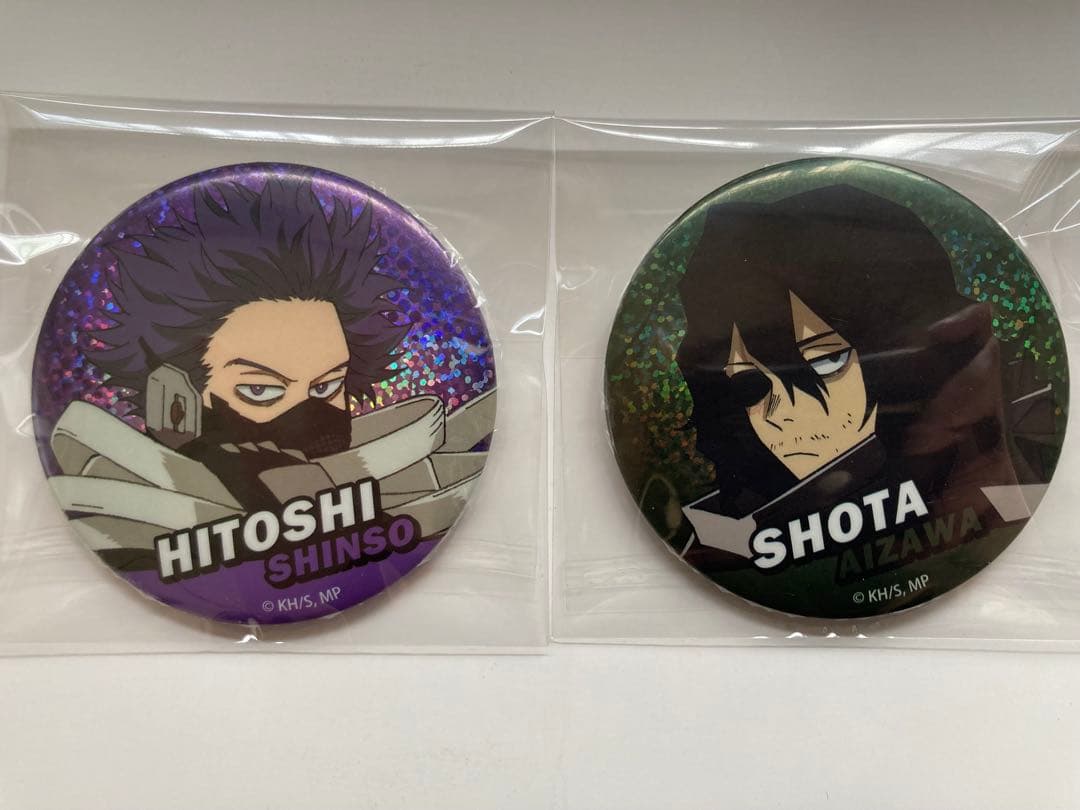 ヒロアカ 相澤消太 心操人使 缶バッジ 2個セット - メルカリ
