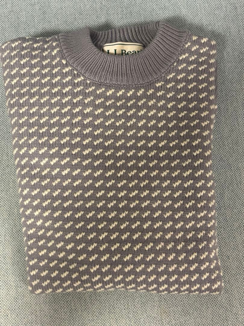 L.L.Bean バーズアイニット グレー XL