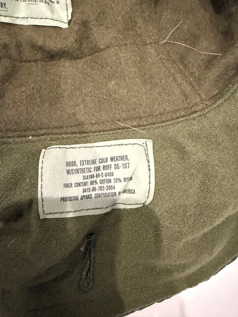 《デッド》M65 フィッシュテールパーカー 中期型 完品