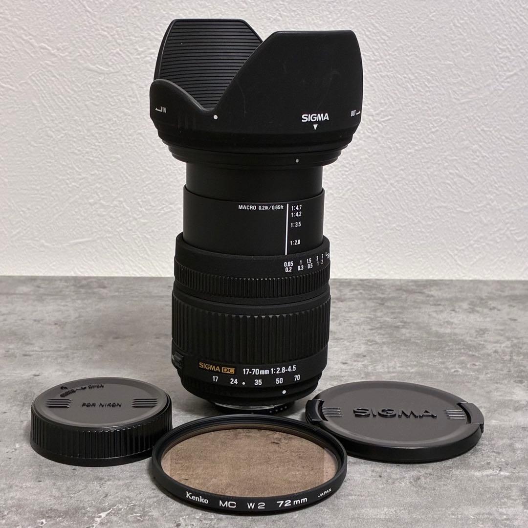 ⭐️美品⭐️シグマ SIGMA 17-70mm F2.8-4.5 DC Nikon用