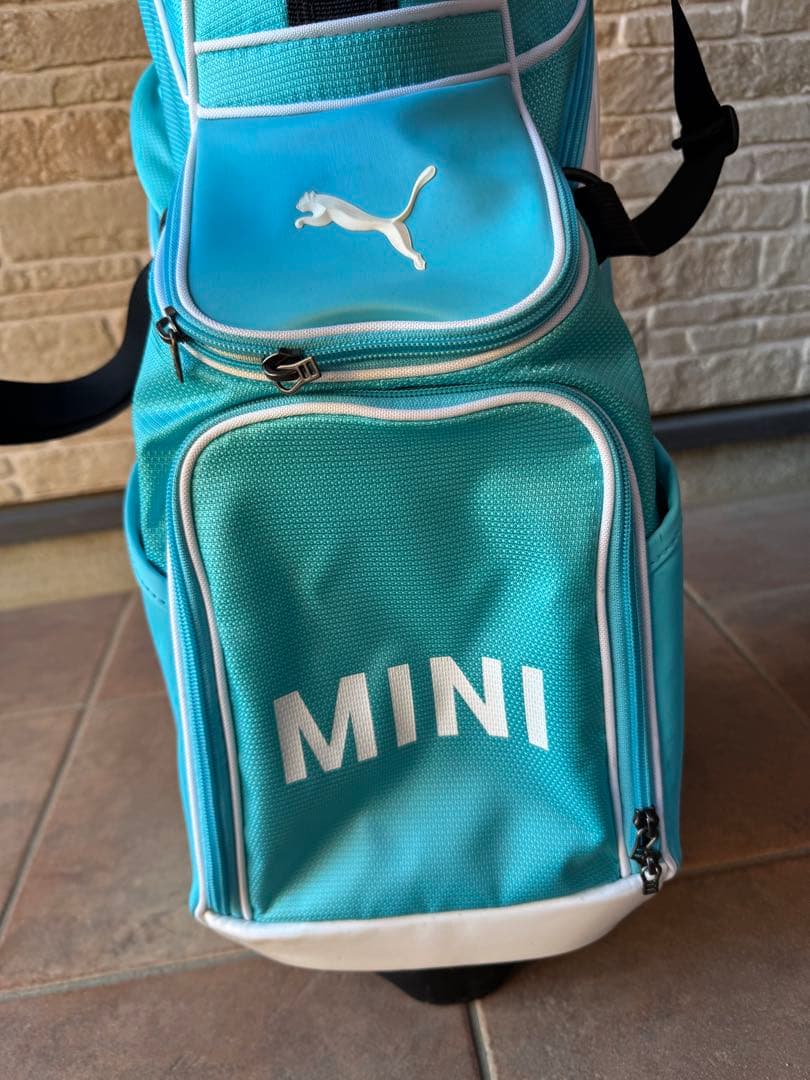 希少 美品 ミニ×プーマ コラボ スタンド式 キャディバッグ