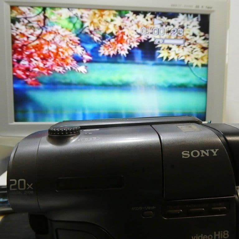 動作良好 ソニーVideoHi8 CCD-TR11 8ミリビデオ DVD化に
