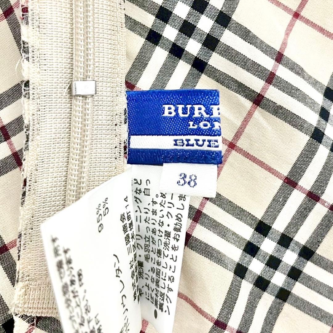 y2k❤️ BURBERRY BLUE LABEL ノバチェック キャミチュニック y2k