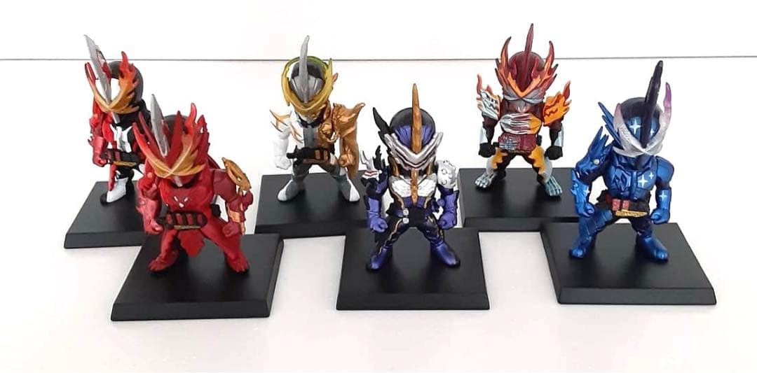 仮面ライダーコンバージ 仮面ライダーセイバー6体セット - メルカリ