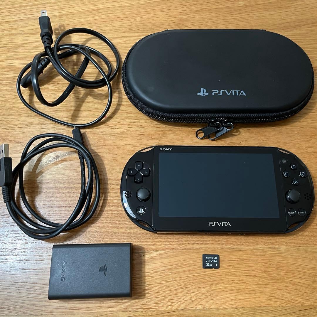 PlayStation Vita PCH-2000& PSVitaメモリーカード-コミカルグラス