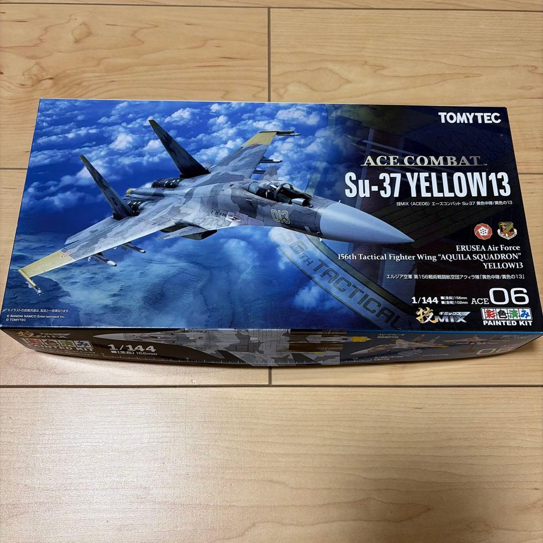 TOMY TEC 技MIX 1/144 AC06 Su-37 YELLOW13 - メルカリ