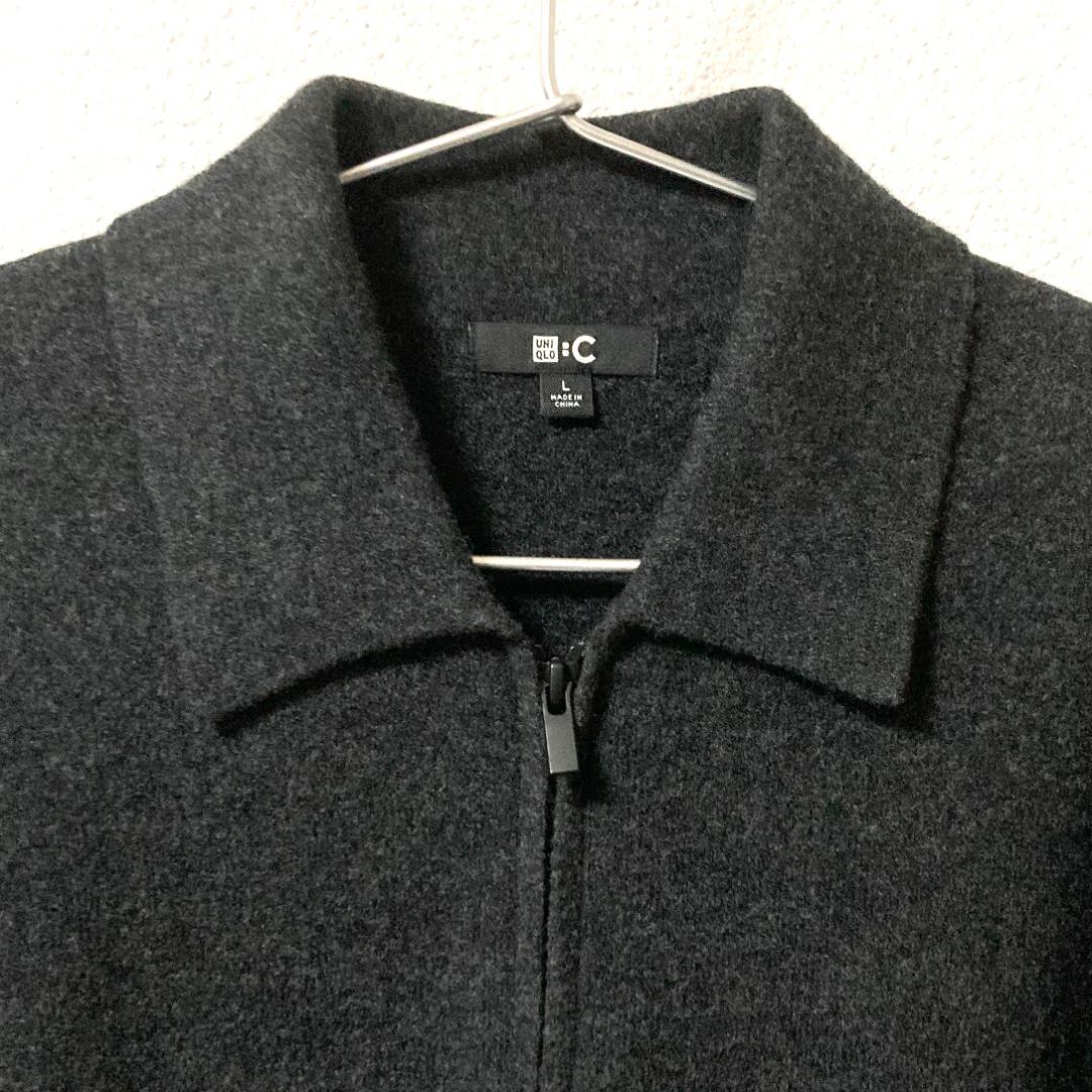 UNIQLO C ユニクロC ニットフルジップジャケット L 2回着用美品 - メルカリ