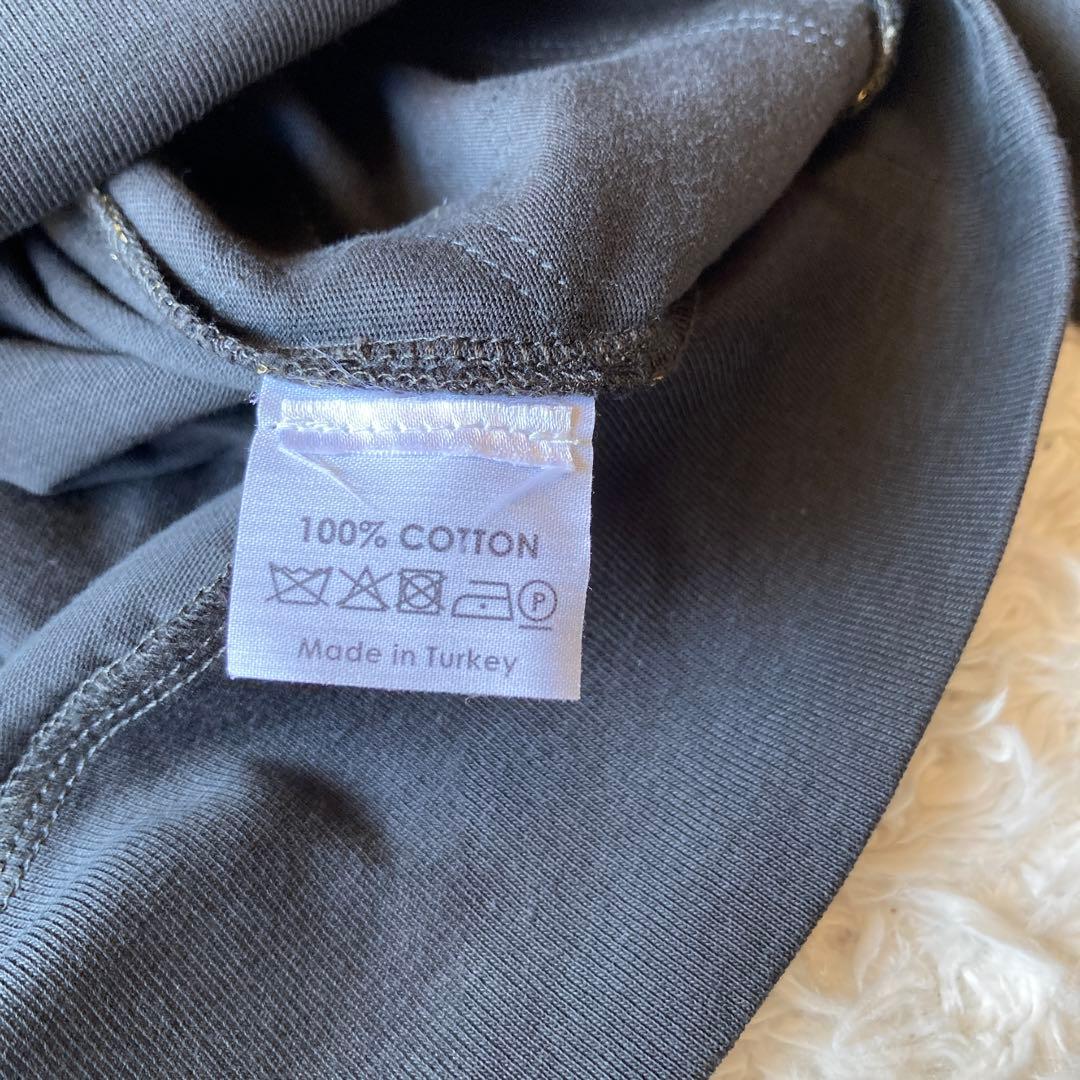 ドリスヴァンノッテン コットン切り替えトレーナー ラメ入り生地