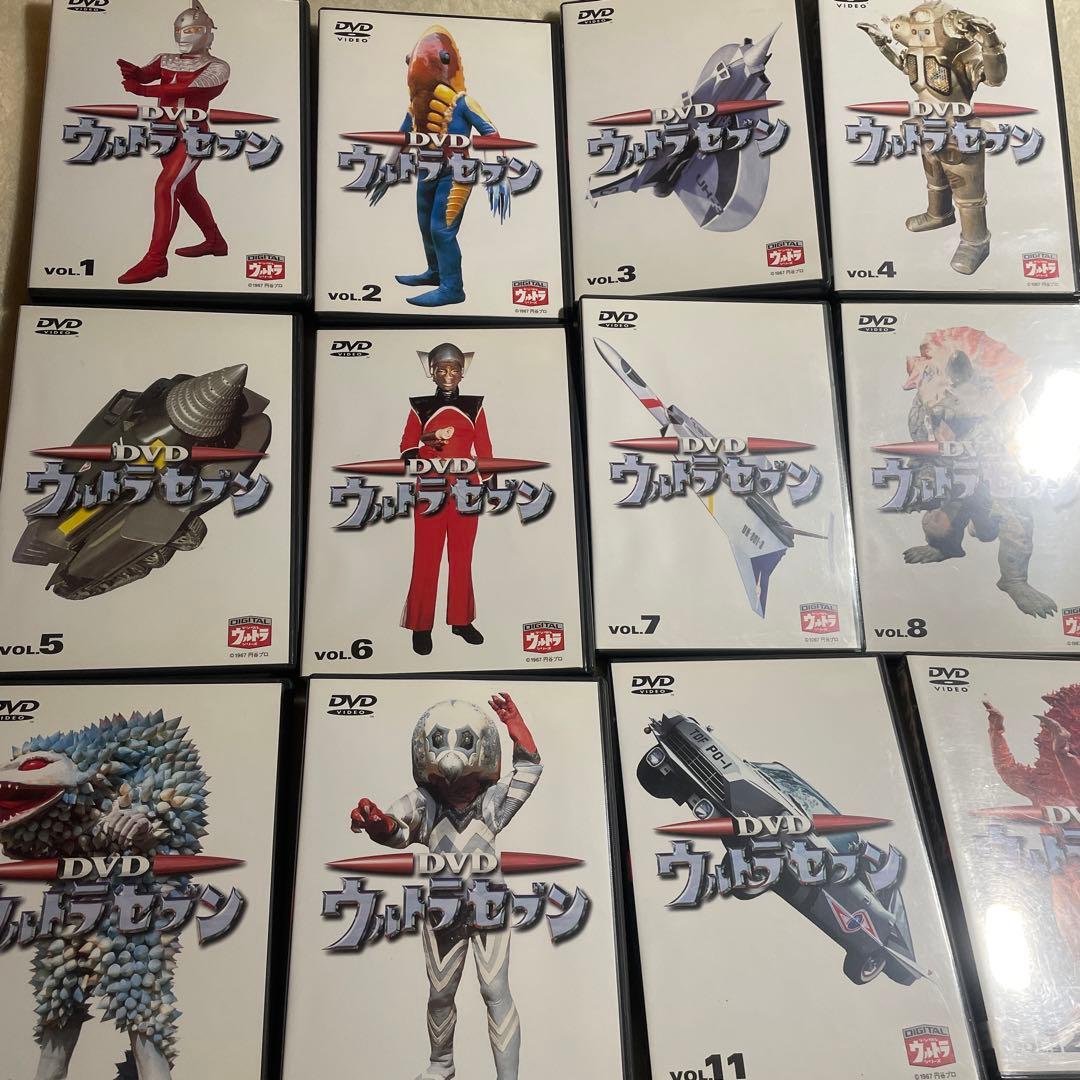 ウルトラセブン DVD全12巻セット ウルトラマン - メルカリ