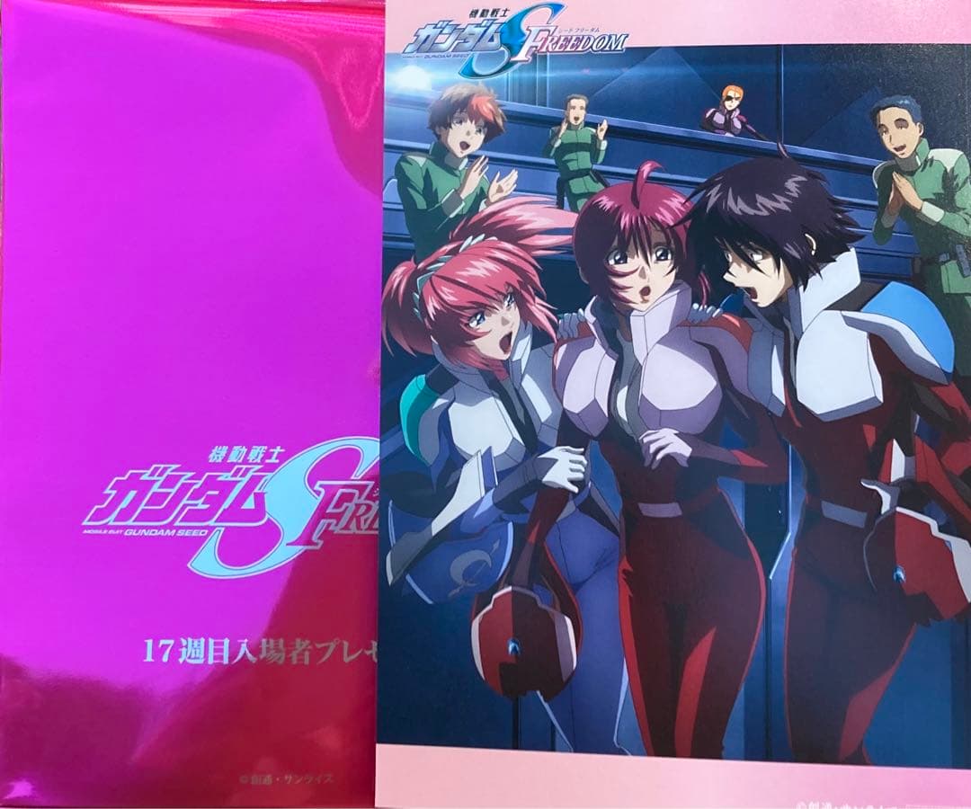 シンアスカ ルナマリア 入場者特典 ガンダムSEED ポストカード