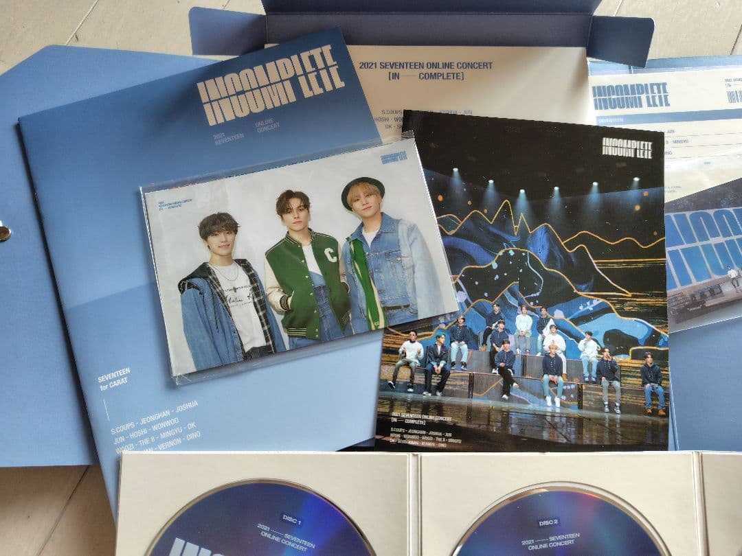 SEVENTEEN incomplete DVD 日本語字幕 ディスク未再生