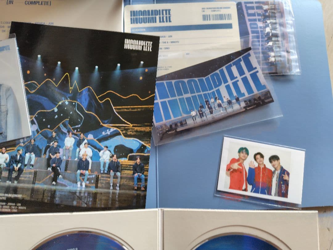 SEVENTEEN incomplete DVD 日本語字幕 ディスク未再生