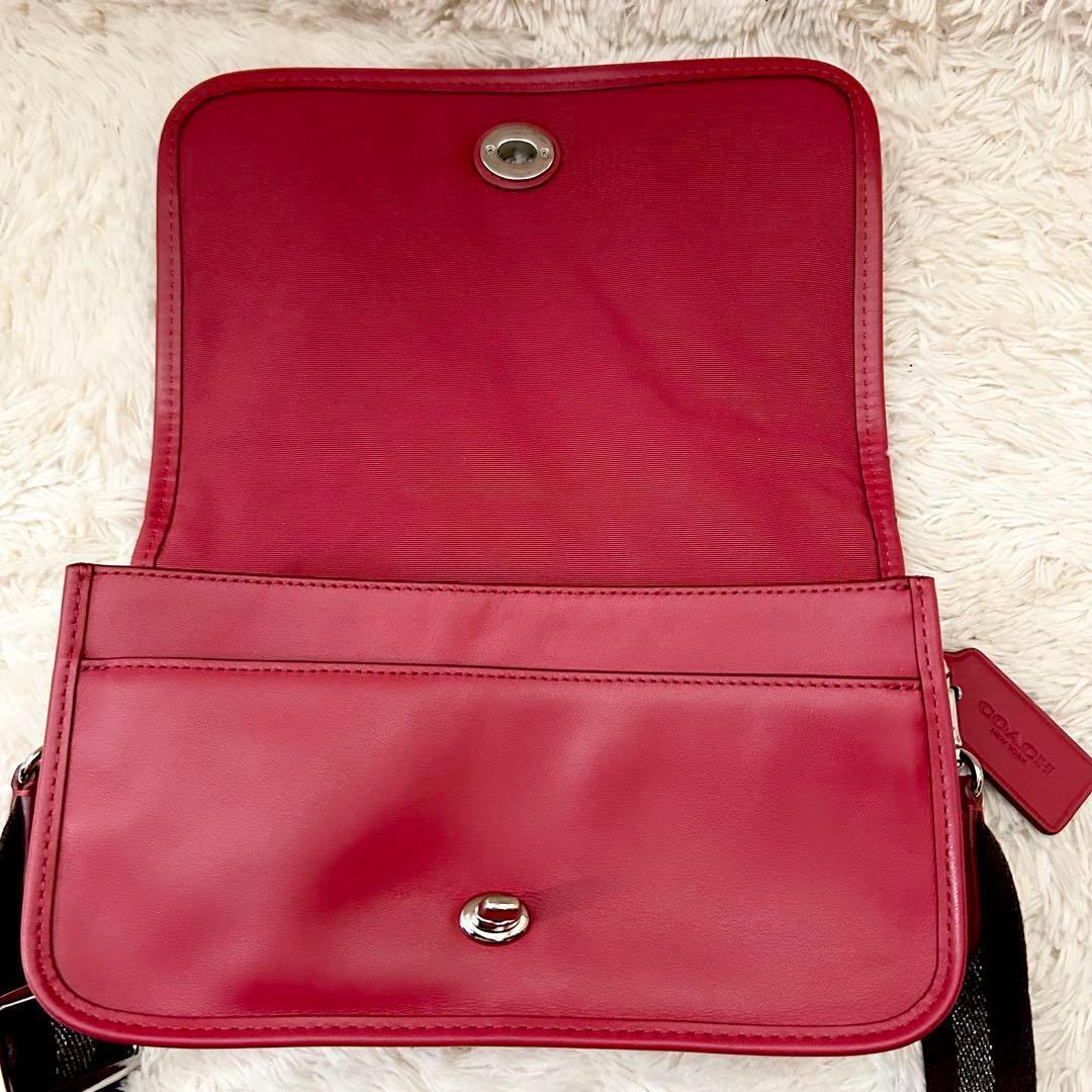 極美品 コーチ ウィズ ペニー ショルダーバッグ カメラバッグ クロス