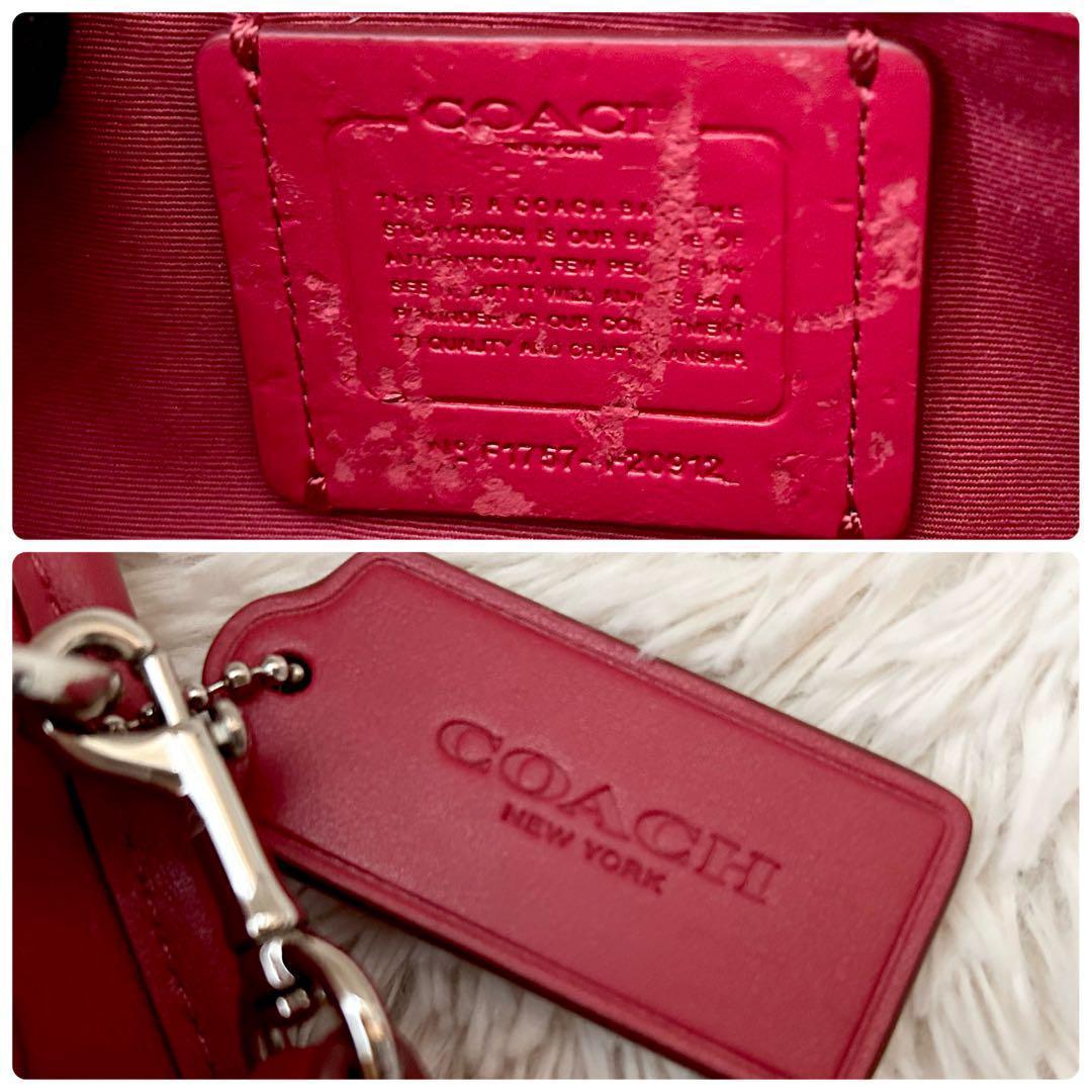 極美品 コーチ ウィズ ペニー ショルダーバッグ カメラバッグ クロス