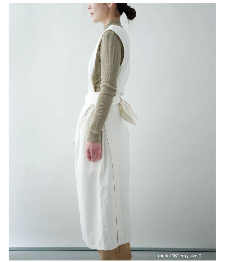 hatsutoki kitchen ノースリーブポップオーバー(エクリュ)