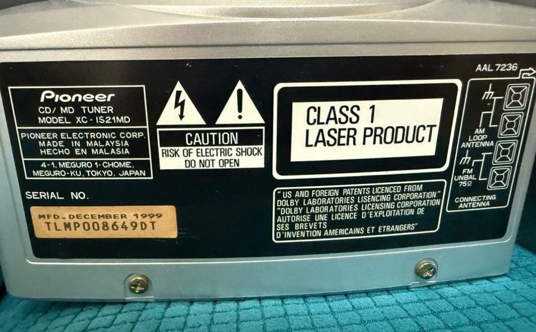 パイオニア XC-IS21MD 稼働品 希少。 - メルカリ