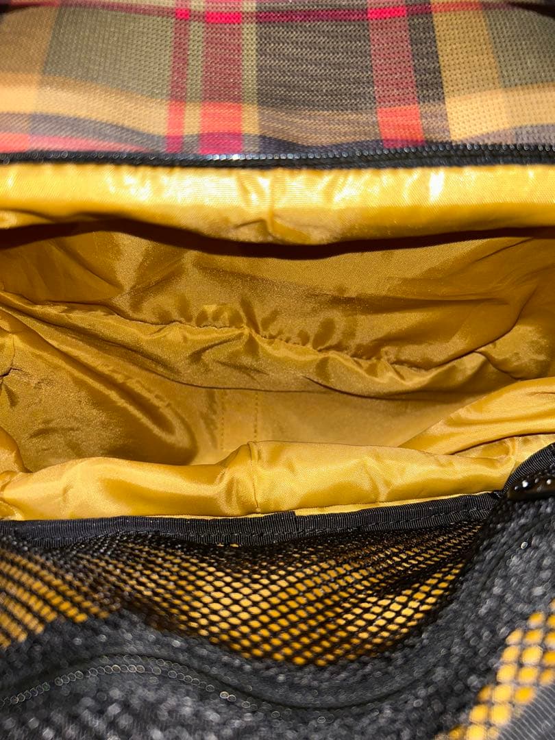 BURTON バートン キャリーバッグ チェック柄 マルチカラー 静音