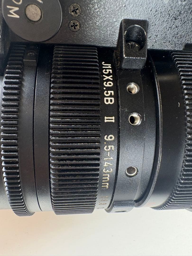 Canon J15x9.5B II 9.5-143mmF1.8 B4業務用ズーム - メルカリ
