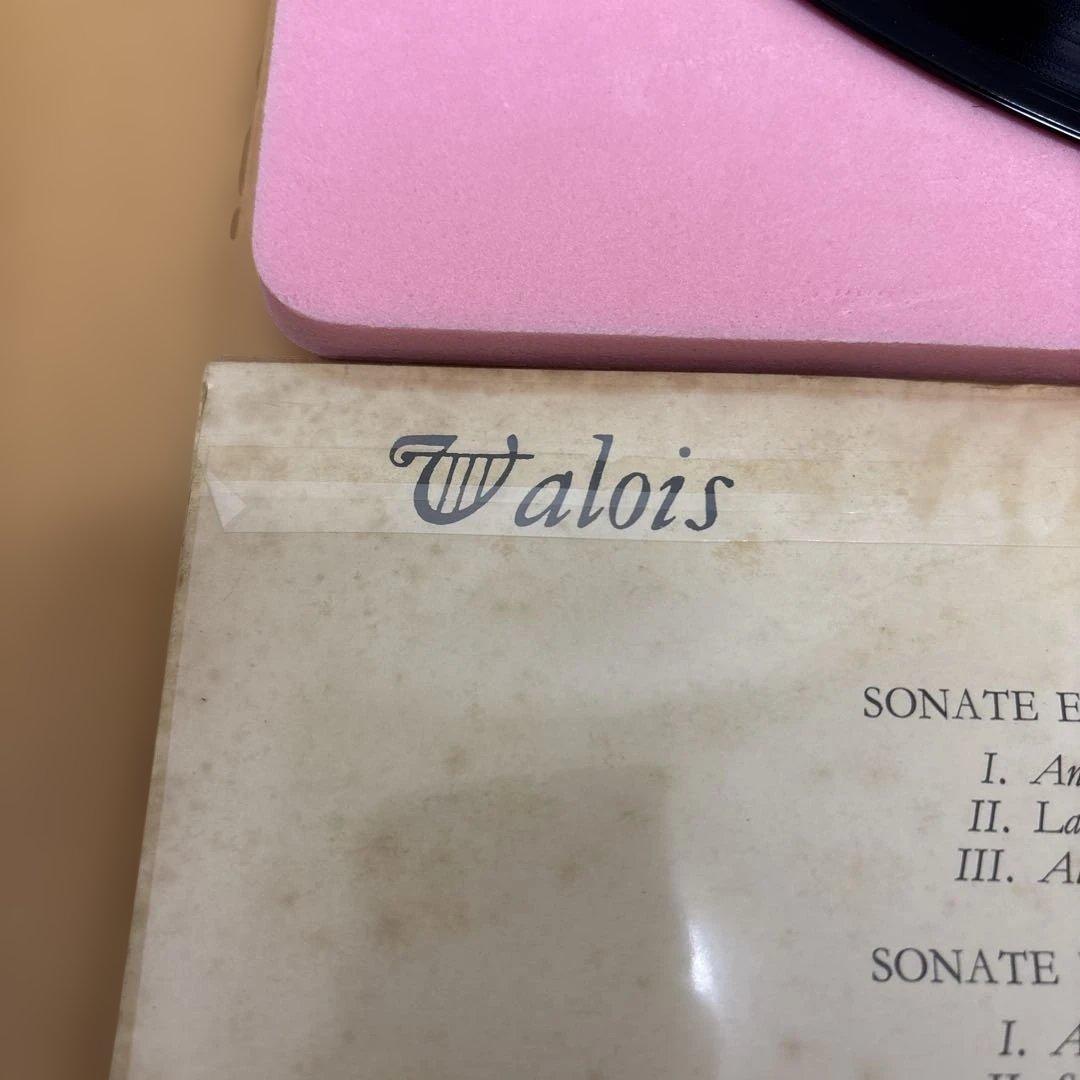 仏Walois原盤MB449 初回MONO MX97/98 バッハ - メルカリ