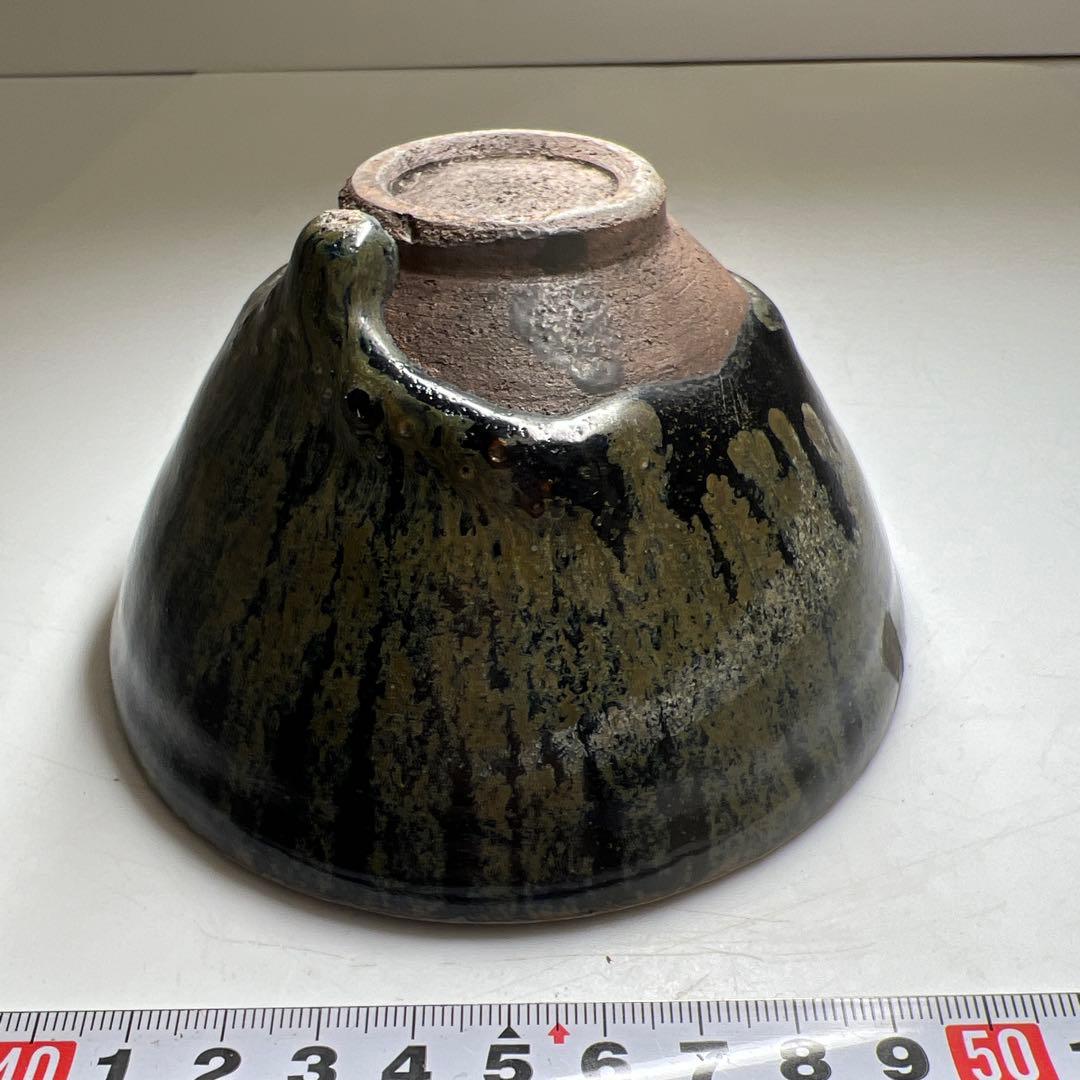 中国古玩 天目茶碗 口径12.8㎝ 東Y8-0204①タコサ - メルカリ
