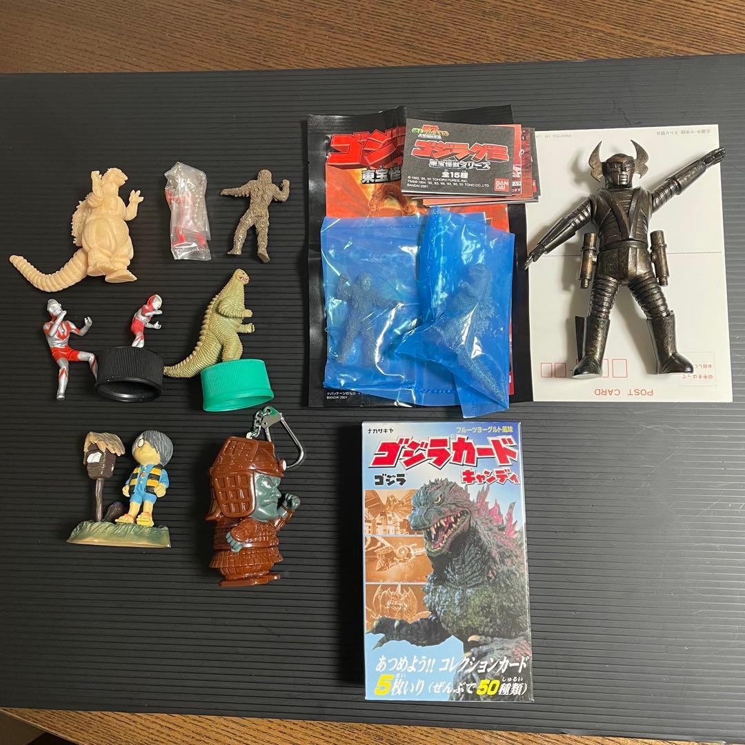 特撮 怪獣 食玩 ジャンク ハンパ物 ゴジラ ウルトラマン 悪魔くん UFO