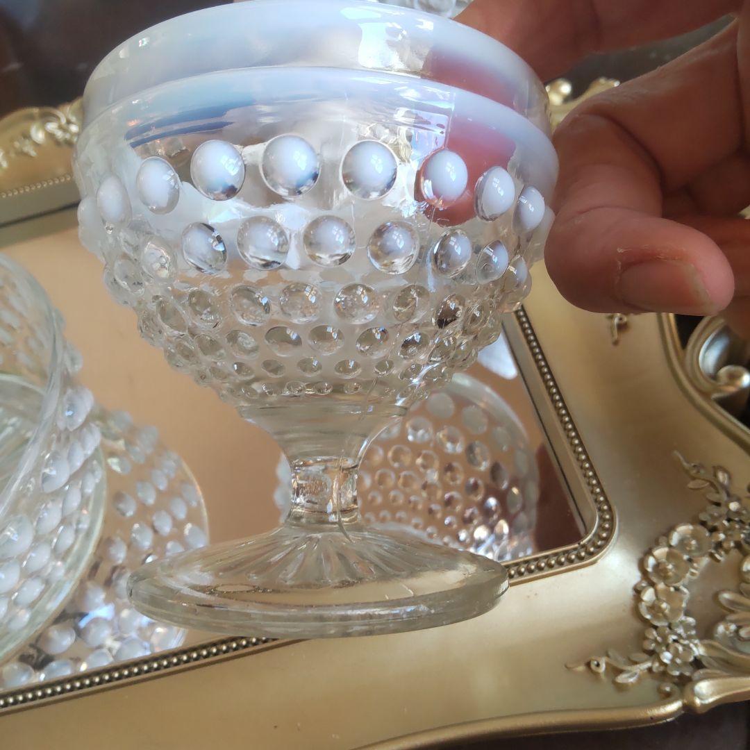 フェントンホブネイルムーンストーン デザートグラス&キャンディ