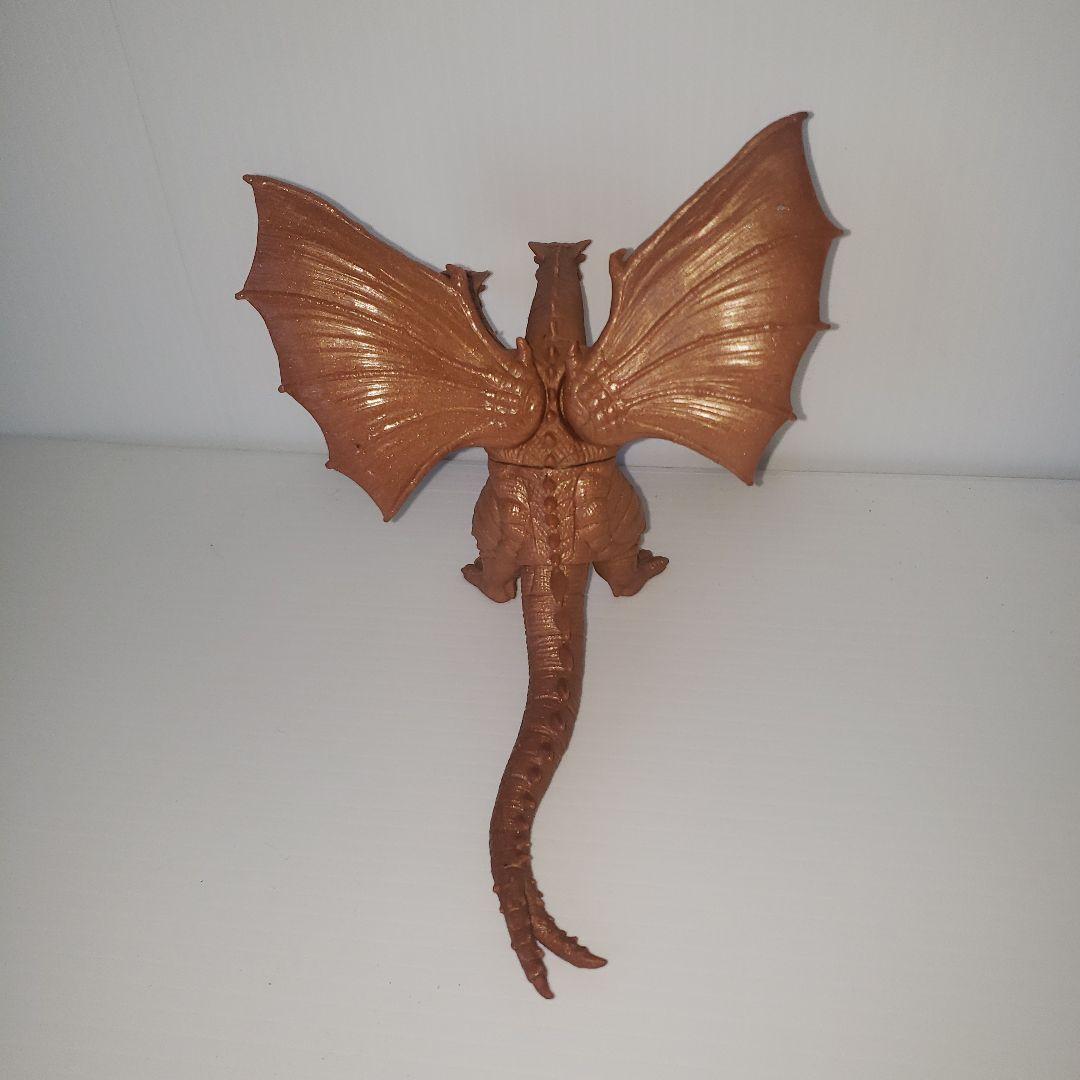 キングギドラ ソフビ フィギュア ゴジラ レトロ レア 昔 BANDAI 98年